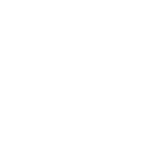 A white icon of a person holding a direction post