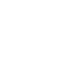 A white icon of a mechanical cog with three stars in the center